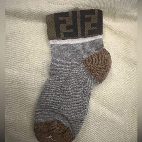 Toddler and baby fendi sock - Picture 1 of 1